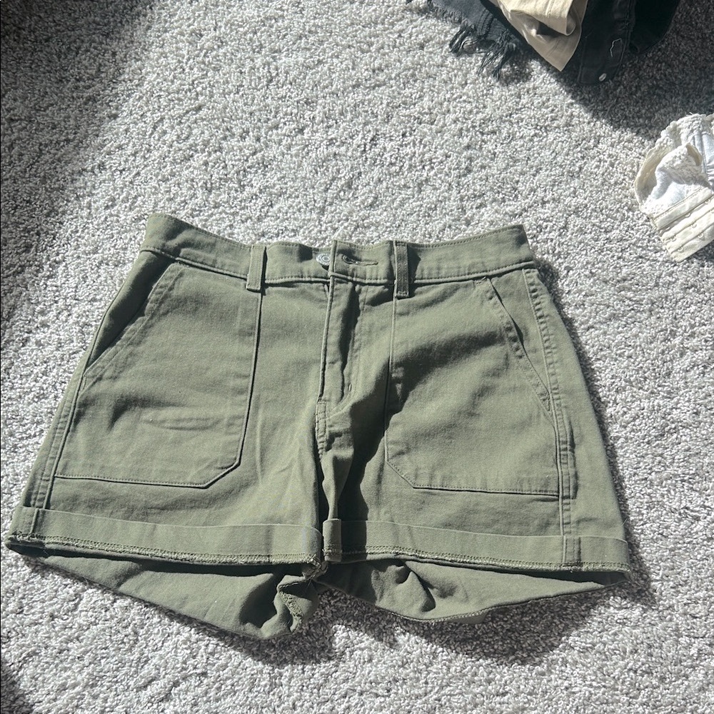 Levi’s Olive Green Women's Shorts